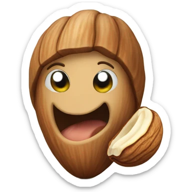 Hazelnut sticker