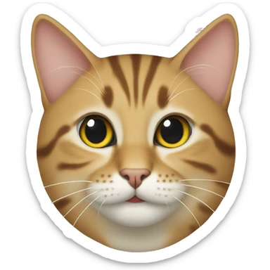 Shatlan cat sticker