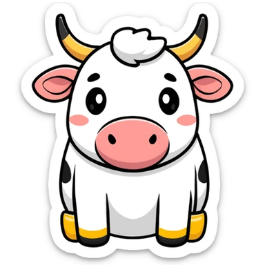 Vaca sticker