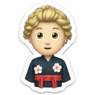 japanese fan sticker