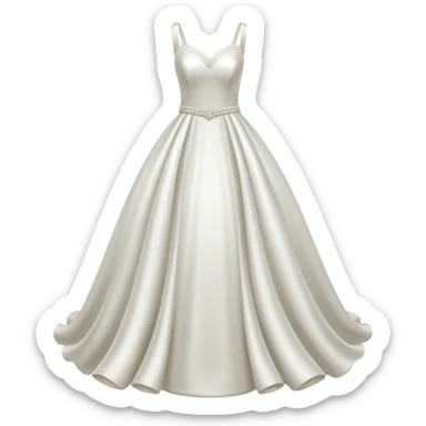 Robe mariage sticker
