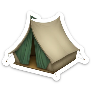 harry potter tent  sticker