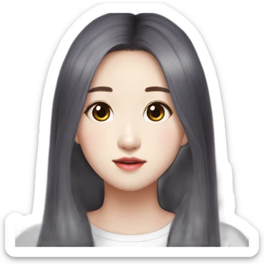 Ive-wonyoung-kpop-realistic sticker