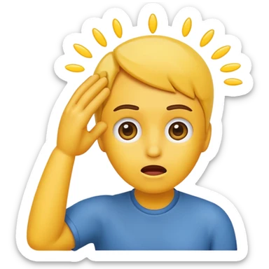 Create an emoji that says well, duh sticker