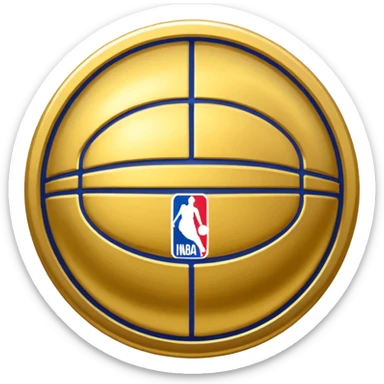 Nba logo sticker