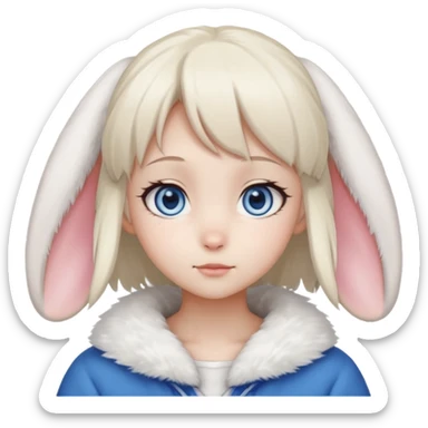 overwatch 2 kiriko bunny sticker