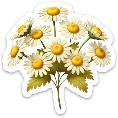 Chamomile sticker