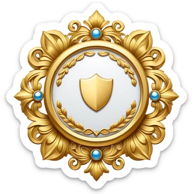 Badge of honor sticker