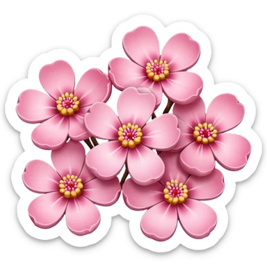 Sakura flower food sticker
