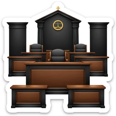  courtroom sticker