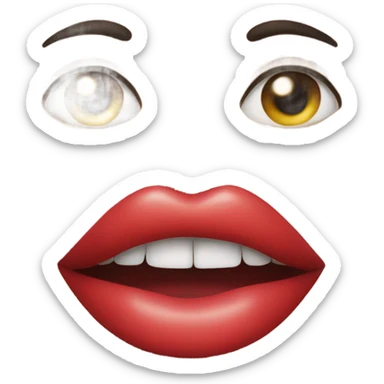 Lips sticker