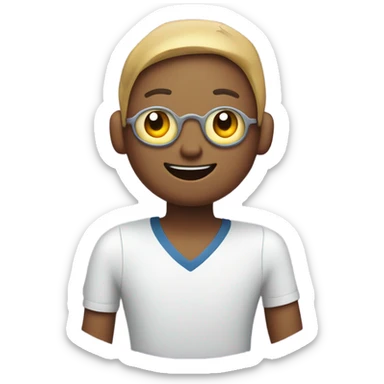 SAM is a chatbot that helps students and their parents to create a chart about wellbeing  sticker