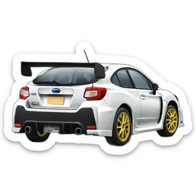 Subaru wrc sticker