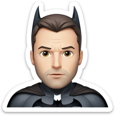 ben affleck batman sticker