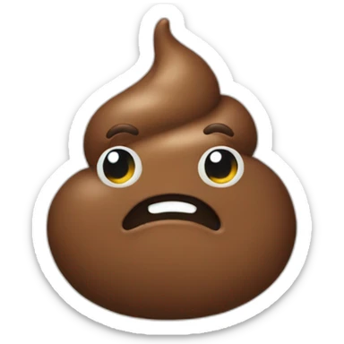 poop sticker