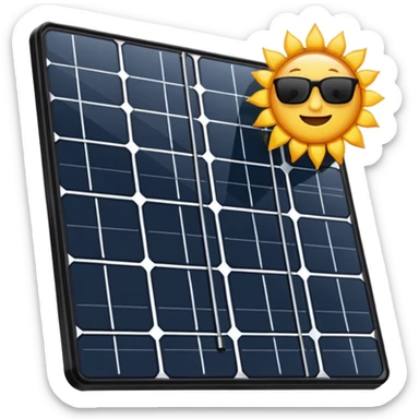solar panel sticker