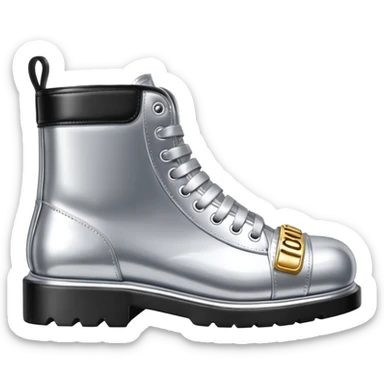 Moschino spam can shoe   sticker