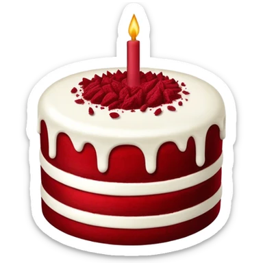 red-velvet-cake sticker