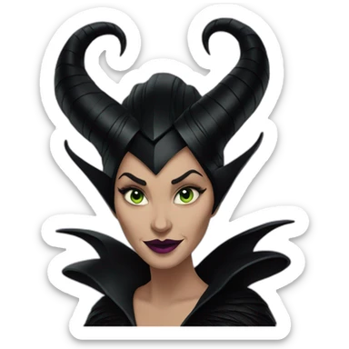 Maleficent sticker