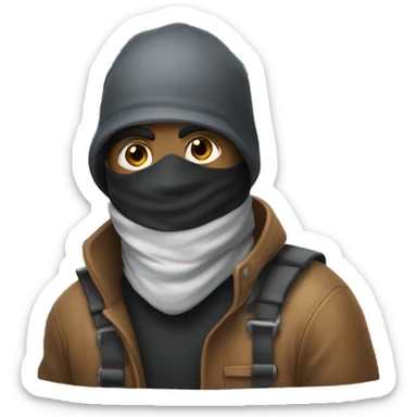 Robber emoji  sticker