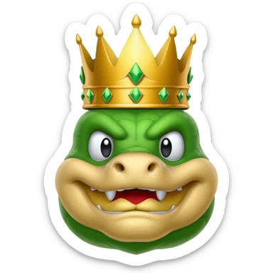 bowser junior sml sticker
