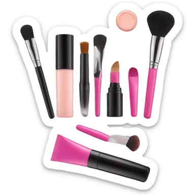 make up kit sticker