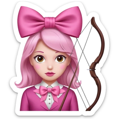 Moño coquett sticker