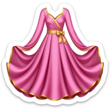 pink costume sticker