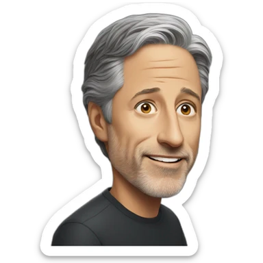 Jon Stewart sticker
