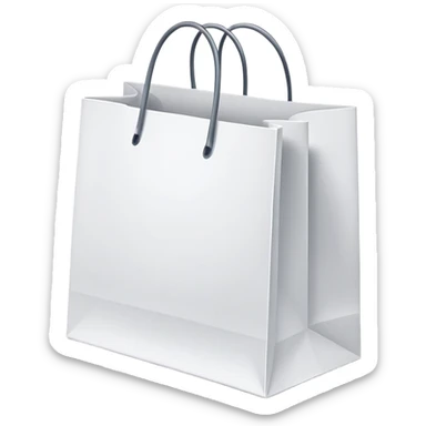 white shopping bags 




 sticker