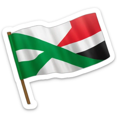 Palestine flag jerusalem sticker