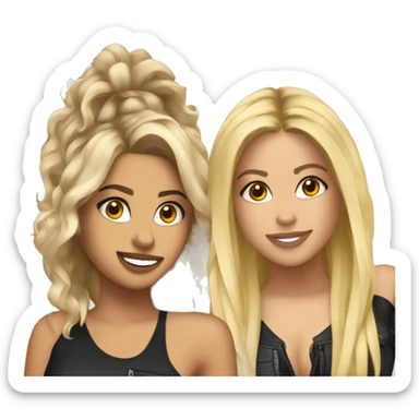 karol g and shakira sticker