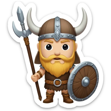 bana kick yayınları için sakallır sarışın viking abonelik rozeti oluştur sticker