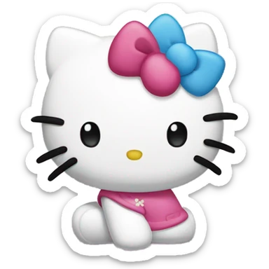 Hello kitty sticker