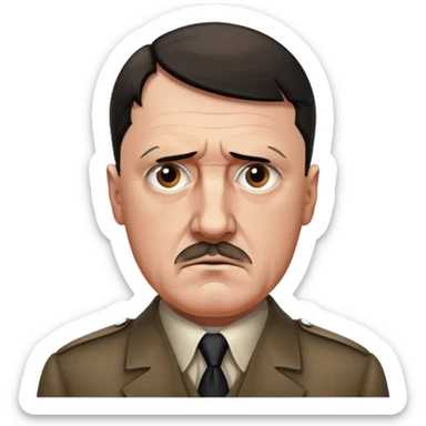 adolf hitler sticker