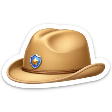 horse riding hat sticker