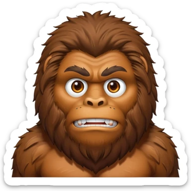 Bigfoot sticker