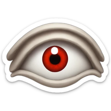 bloodshot eye sticker