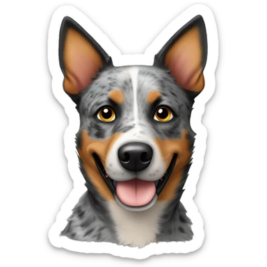 Australian cattle dog sticker