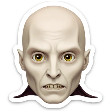 Lord Voldemort in harry potter sticker