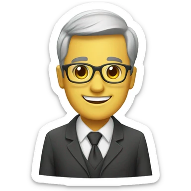 Happy teacher sticker