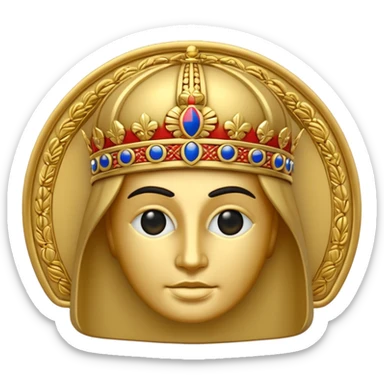 make me a emoji with serbian empire sticker