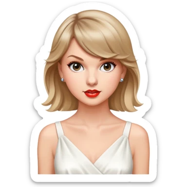 Do Taylor Swift in blank space sticker