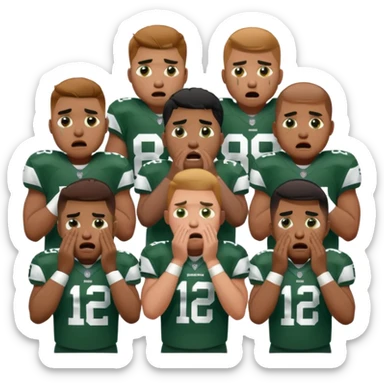 New York Jets being cry babies  sticker