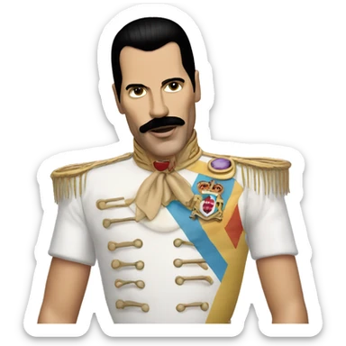 Freddie Mercury  sticker