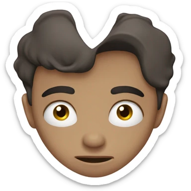 heart broken person sticker