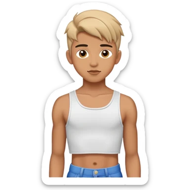 twink transgender boy sticker