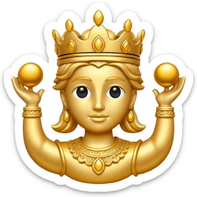 Worship, idol sticker