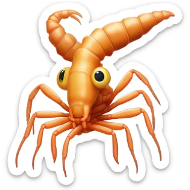Anomalocaris Shrimp sticker