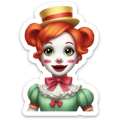 Circus Baby sticker